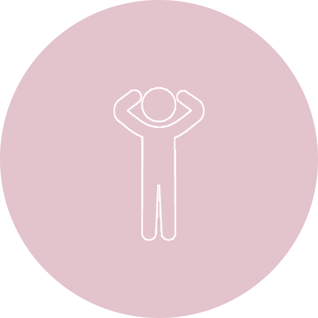 ストレス・イライラのピクトグラム